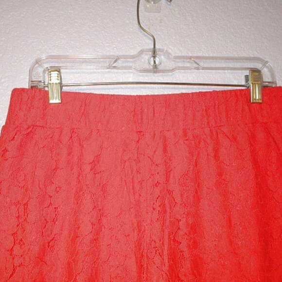 Isaac Mizrahi Live Sunset Lace Pants Size S Tall Wide Leg High Rise Pull On Crop - Picture 10 of 12